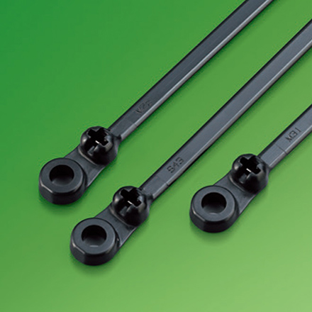 NYLON STAINLESS STEEL INLAY BLOCK TIES