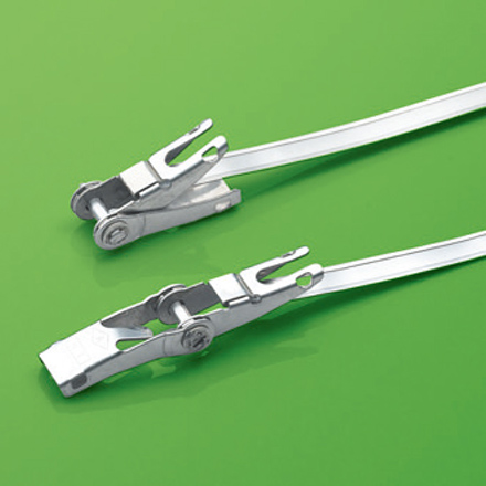 STAINLESS STEEL BAND CLEMPS