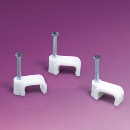 SQUARE CABLE CLIPS