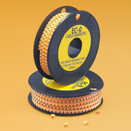 ECM-TYPE WIRE MARKERS